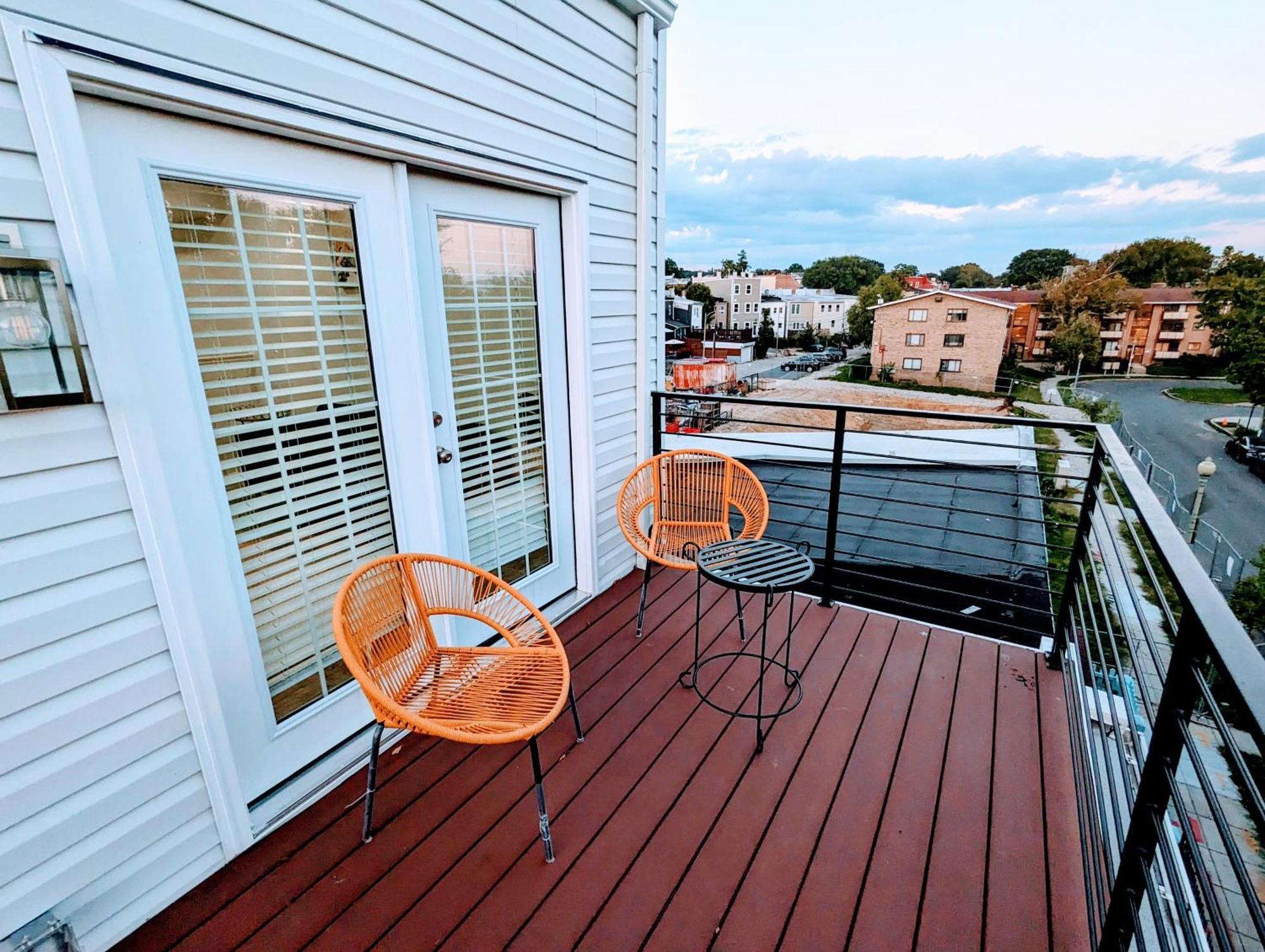 Luxurious 3 Bedroom Apt With A Beautiful Balcony Washington Pokoj fotografie